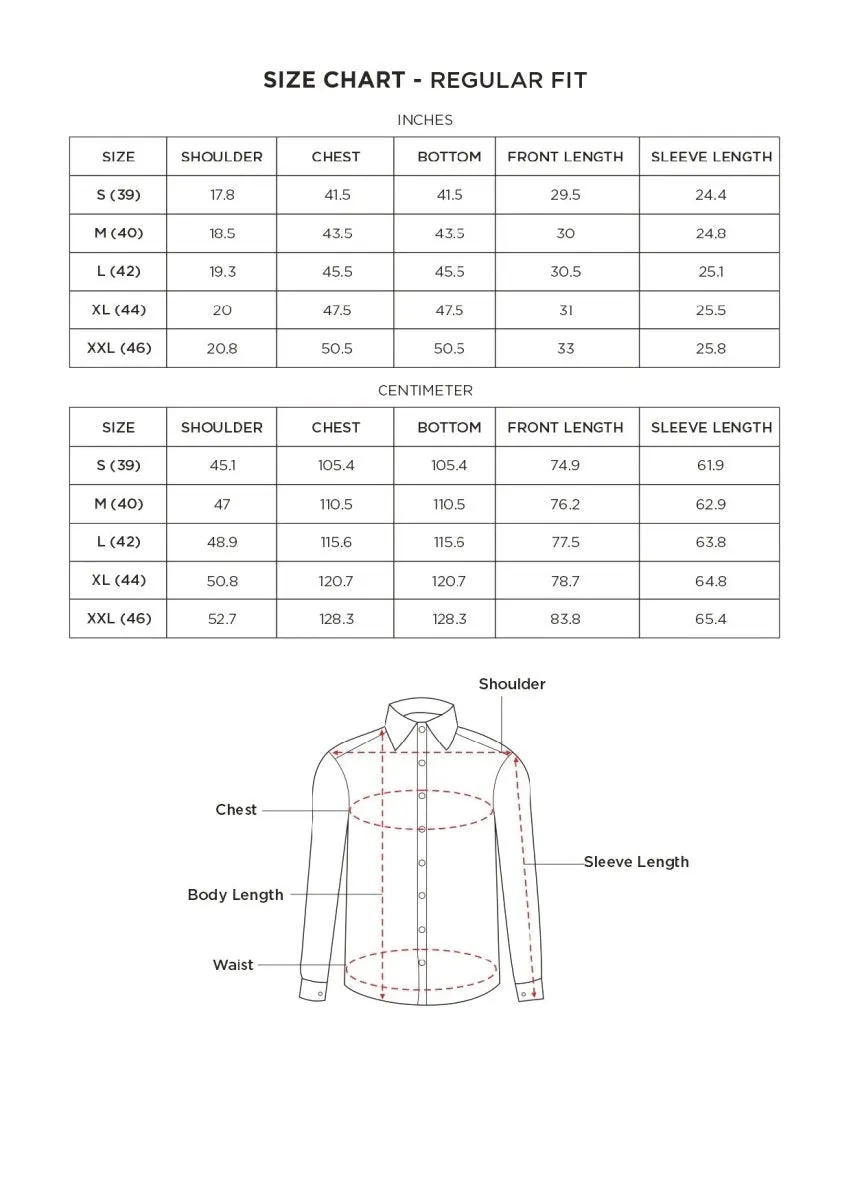 Regular Fit White Shirt - Pristine (Pack of 2)