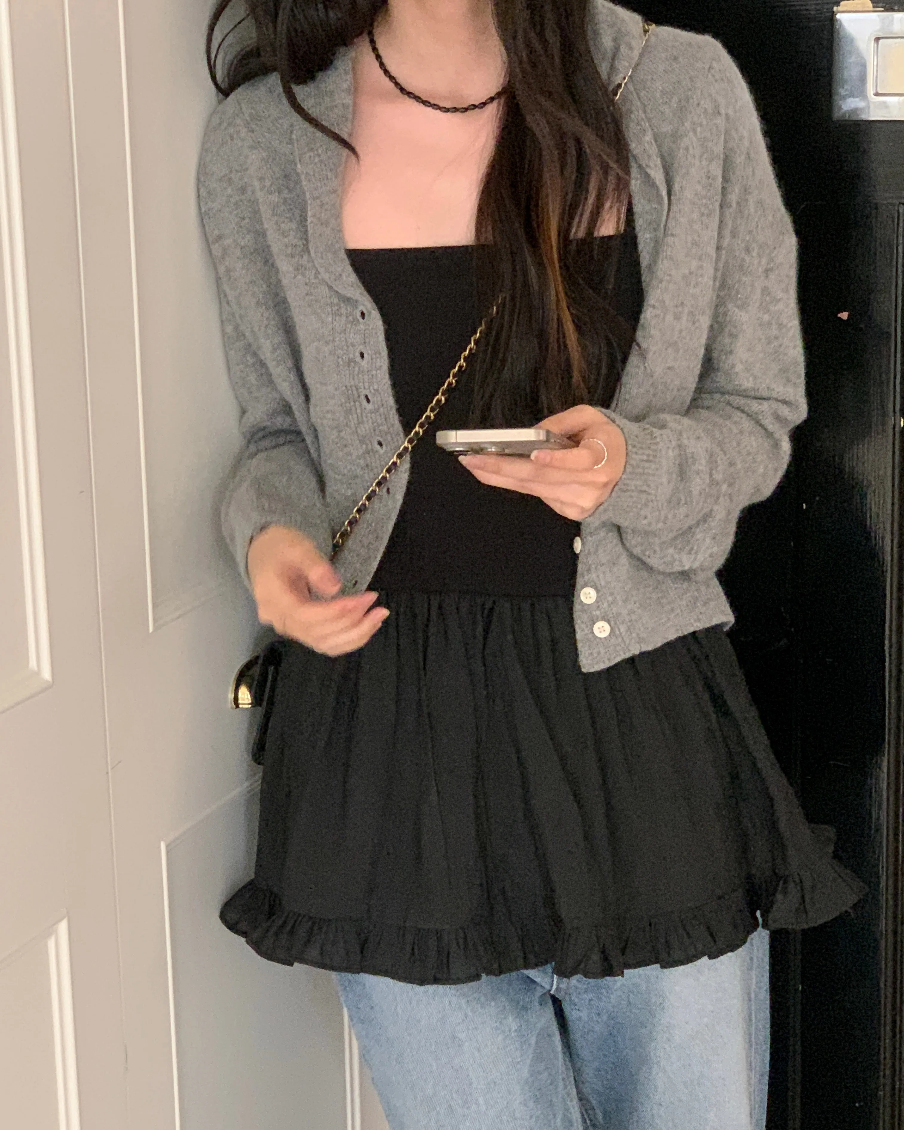 Ruffle Layered Tank Top
