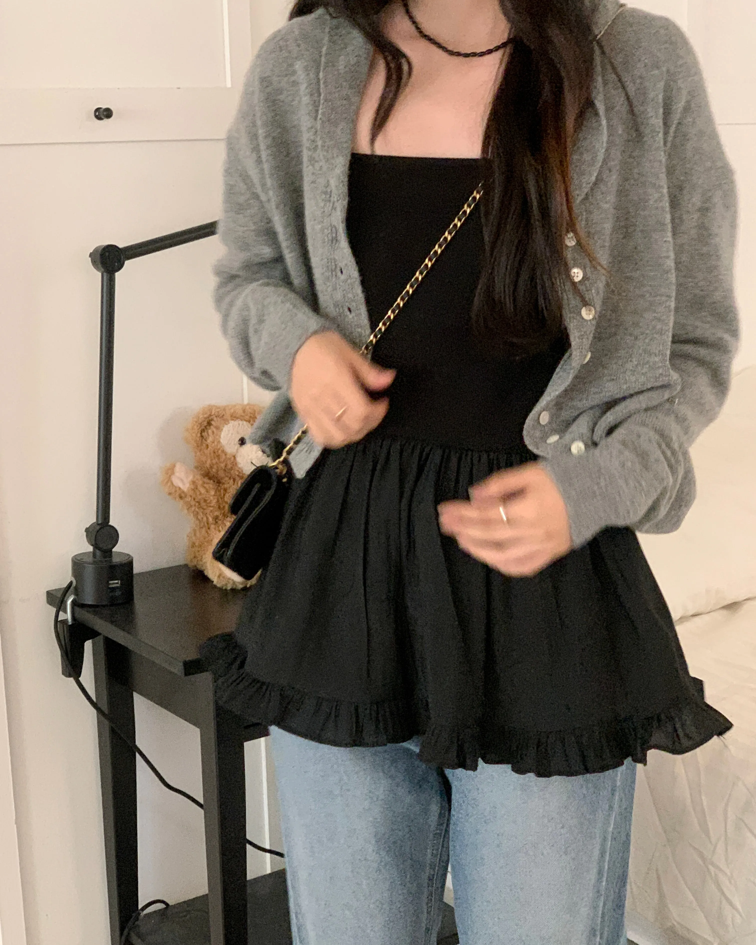Ruffle Layered Tank Top