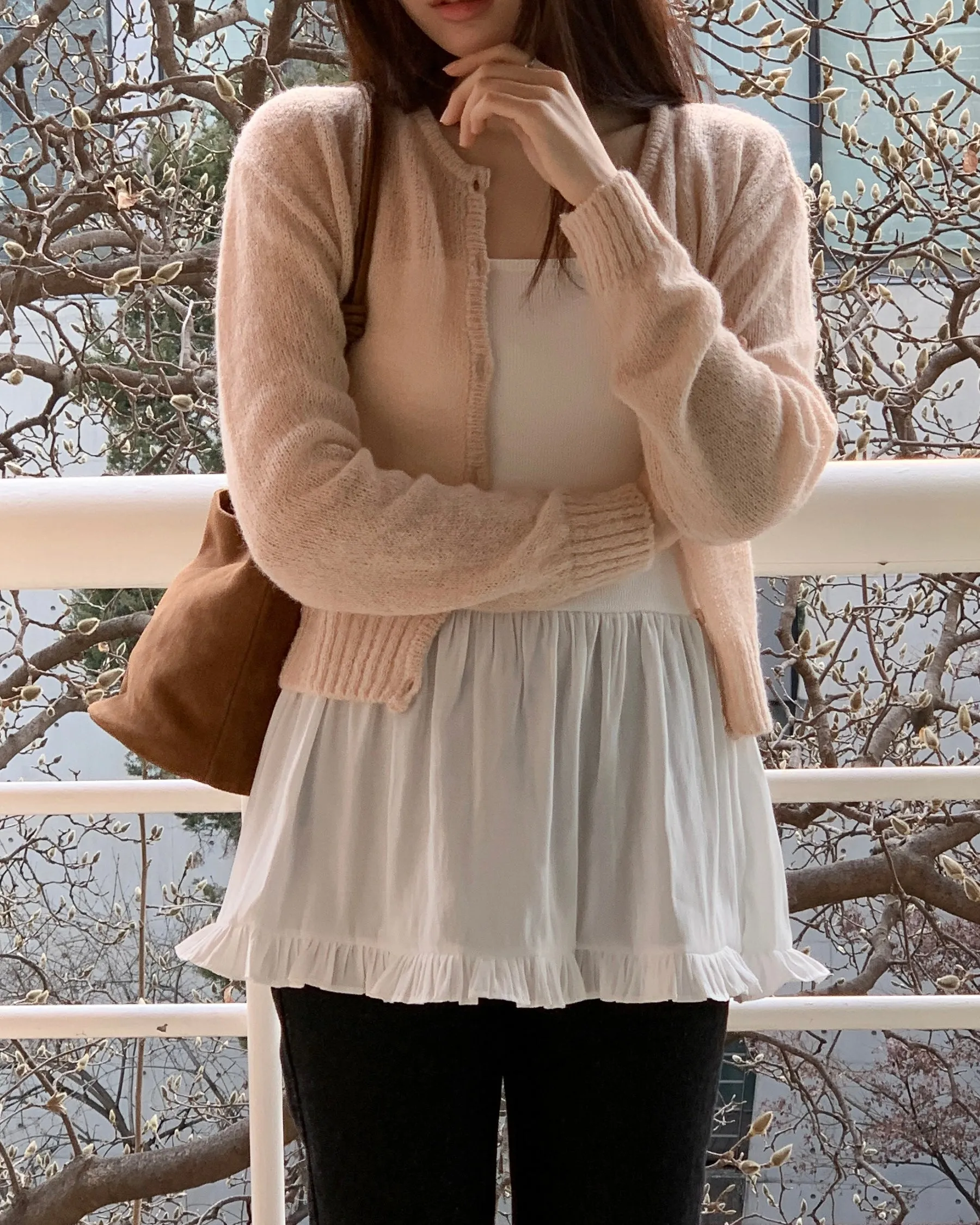 Ruffle Layered Tank Top