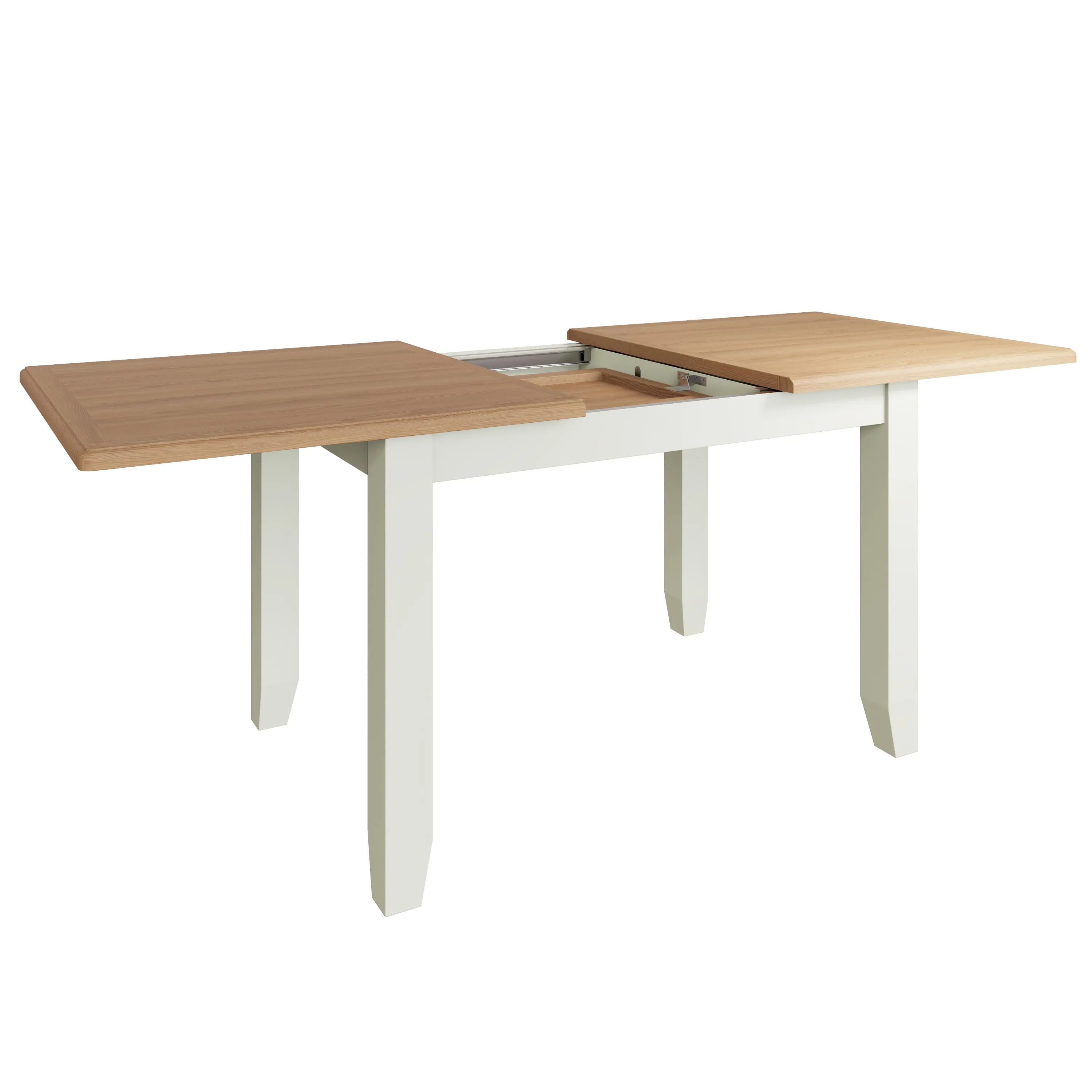 Salisbury Pure White Extending Table 1.6m-2m 160/200 x 85 x 78 cm