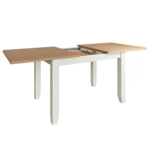 Salisbury Pure White Extending Table 1.6m-2m 160/200 x 85 x 78 cm