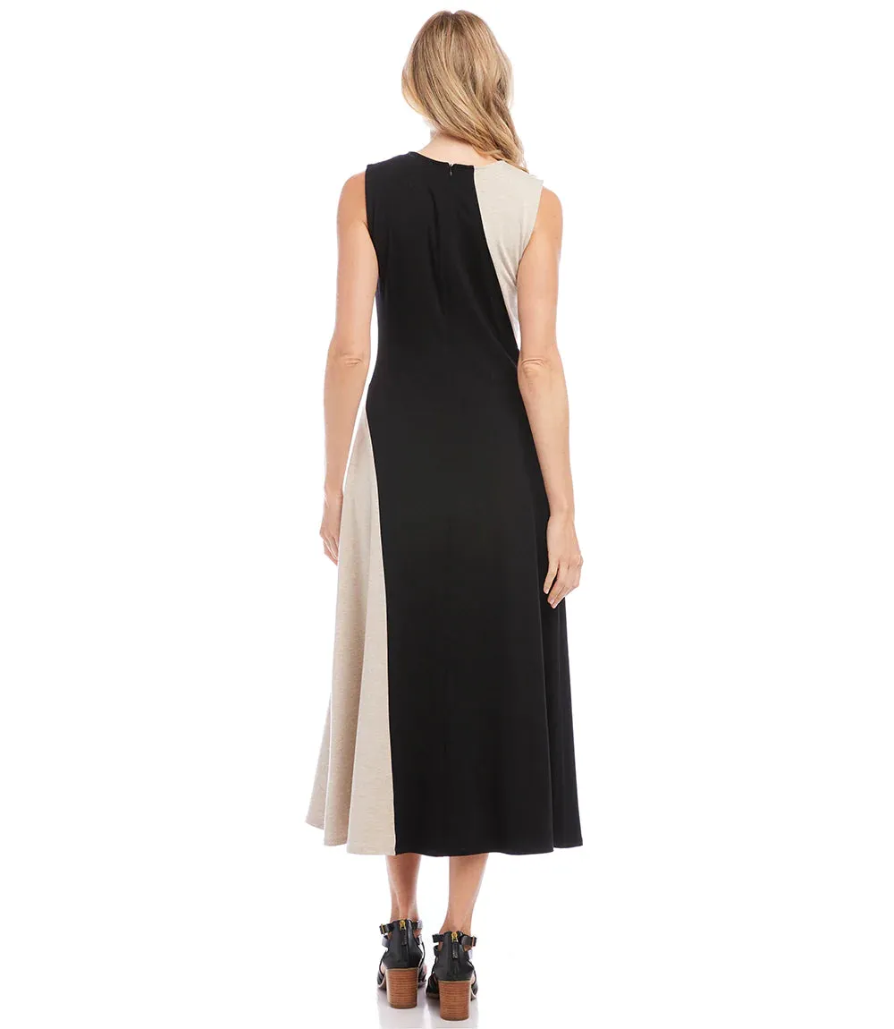 SHELBY SLEEVELESS COLORBLOCK DRESS - KAREN KANE 1L14337