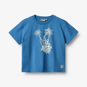 T-Shirt S/S Lauge - blue