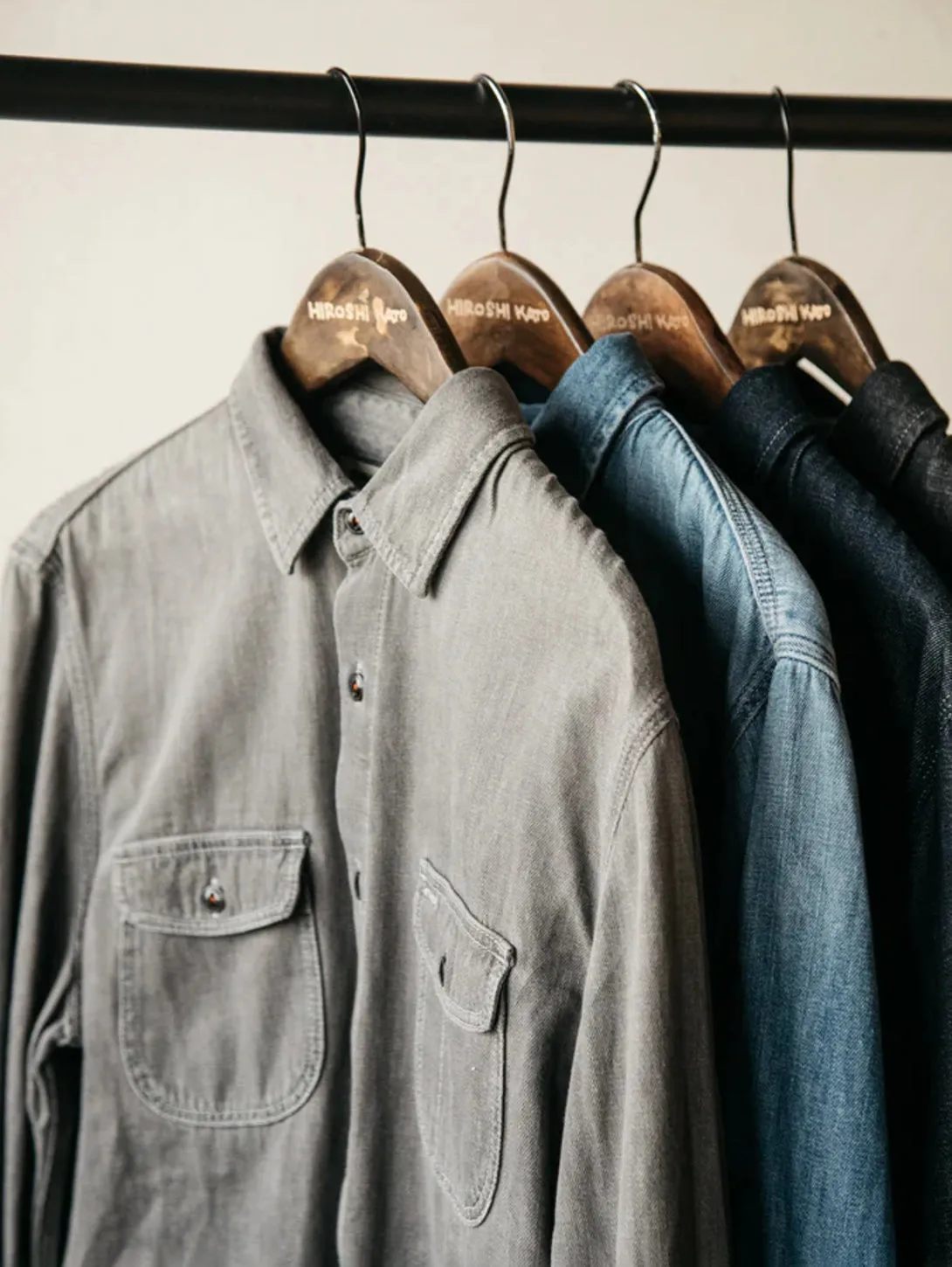 The Brace Long Sleeve Shirt - Chad (Grey)