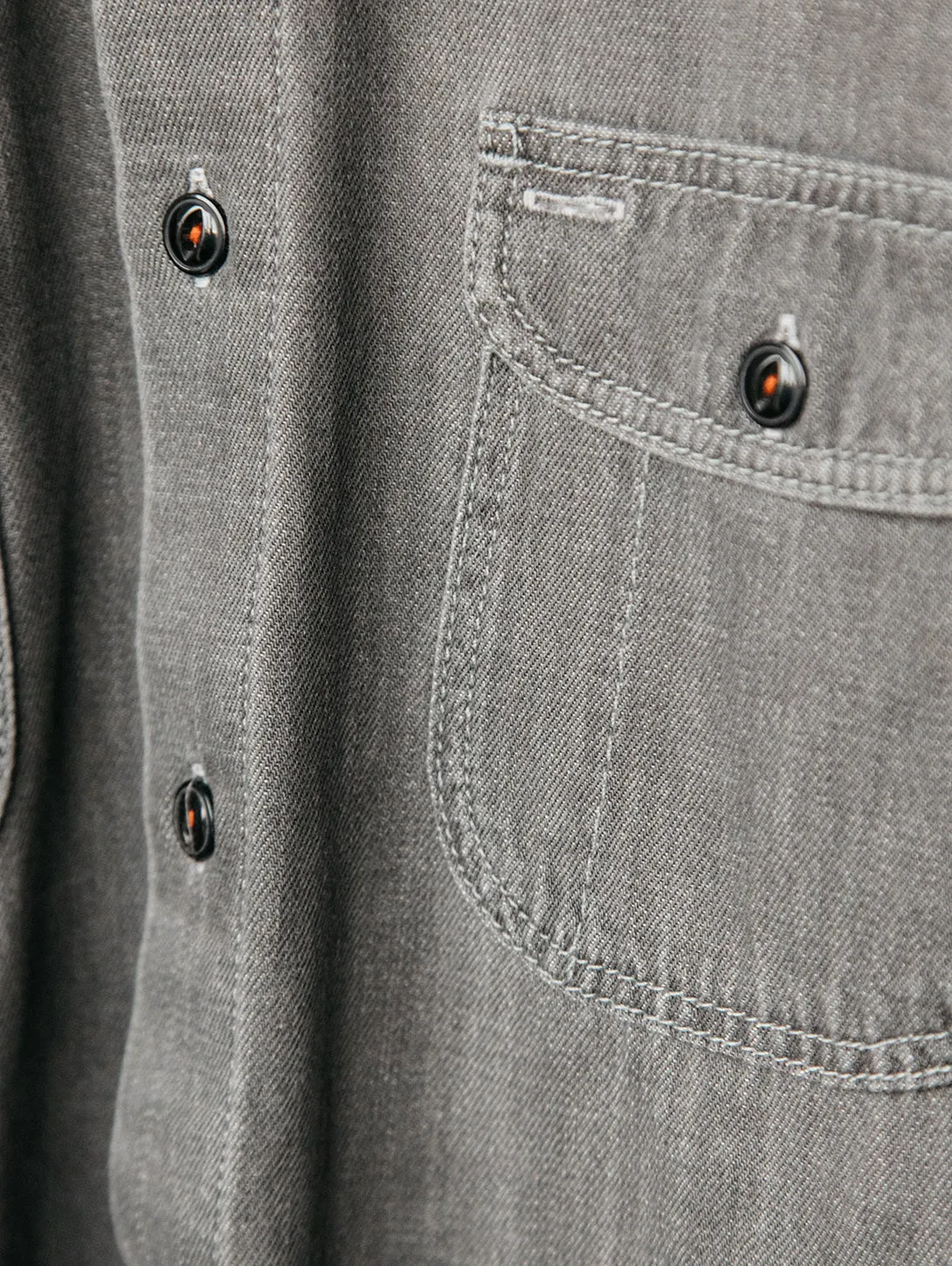 The Brace Long Sleeve Shirt - Chad (Grey)