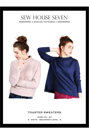 Toaster Sweaters Sewing Pattern (Printed)
