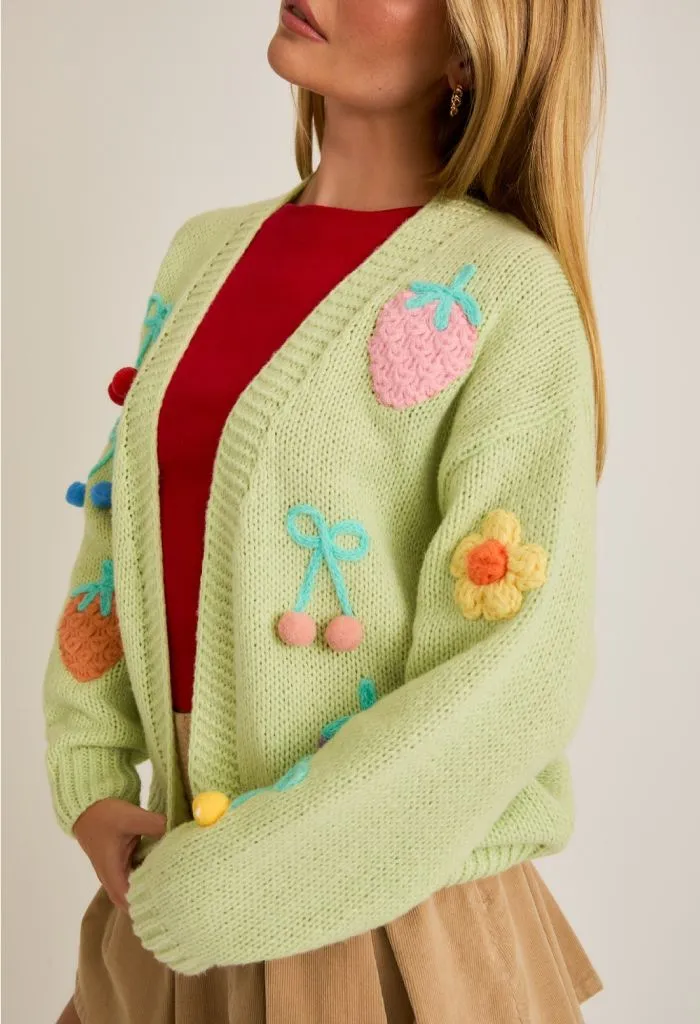 Tutti Fruity Sweater Cardigan
