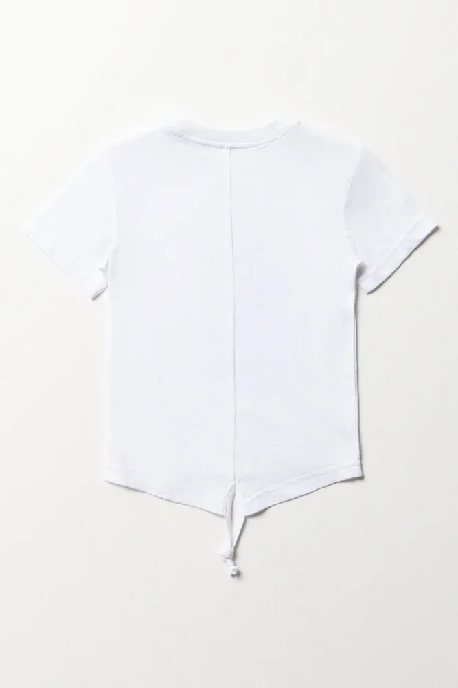 Tuxedo Short Sleeve T Shirt White