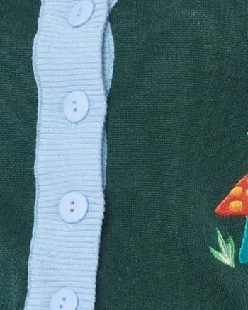 Unique Vintage Plus Size Gnome In The Sky Cardigan | Gnome In The Sky