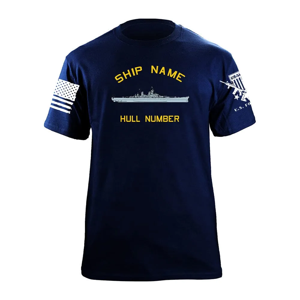 U.S. Navy Custom Ship T-Shirts - Decommissioned Ships