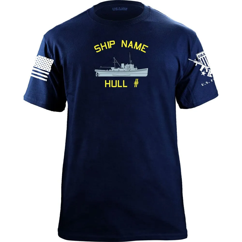 U.S. Navy Custom Ship T-Shirts - Decommissioned Ships