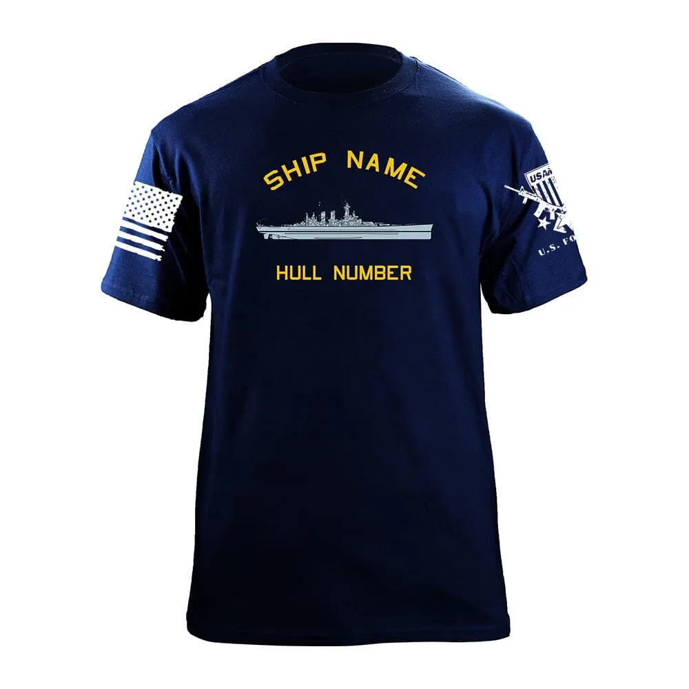 U.S. Navy Custom Ship T-Shirts - Decommissioned Ships