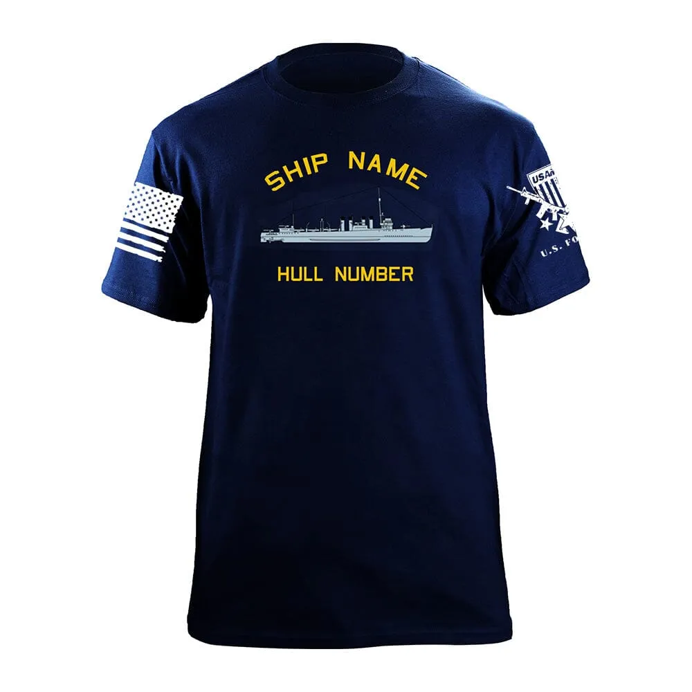 U.S. Navy Custom Ship T-Shirts - Decommissioned Ships