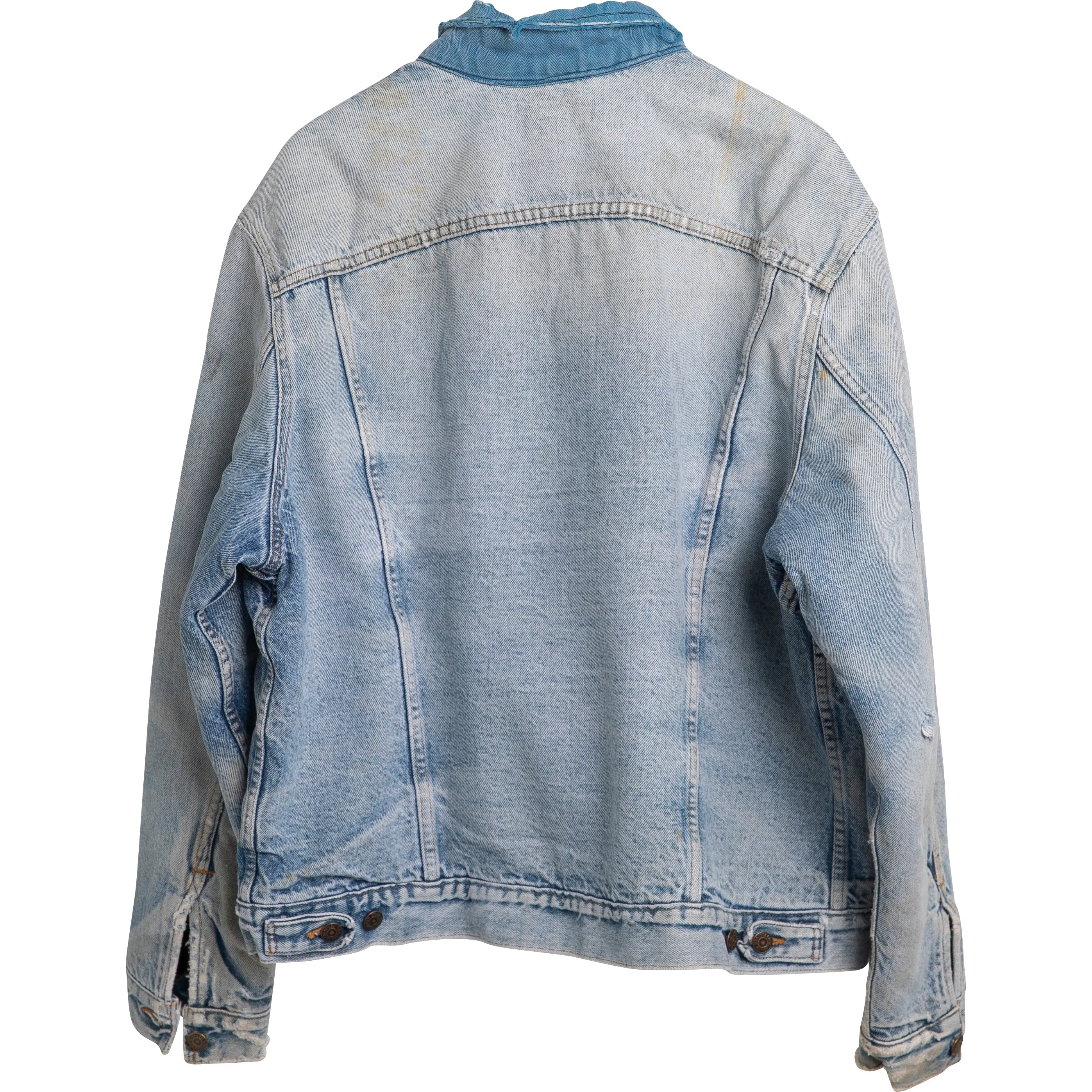 VINTAGE LEVI'S BLANKET LINED DENIM JACKET