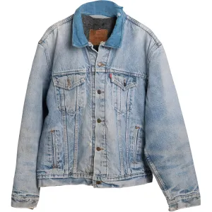 VINTAGE LEVI'S BLANKET LINED DENIM JACKET