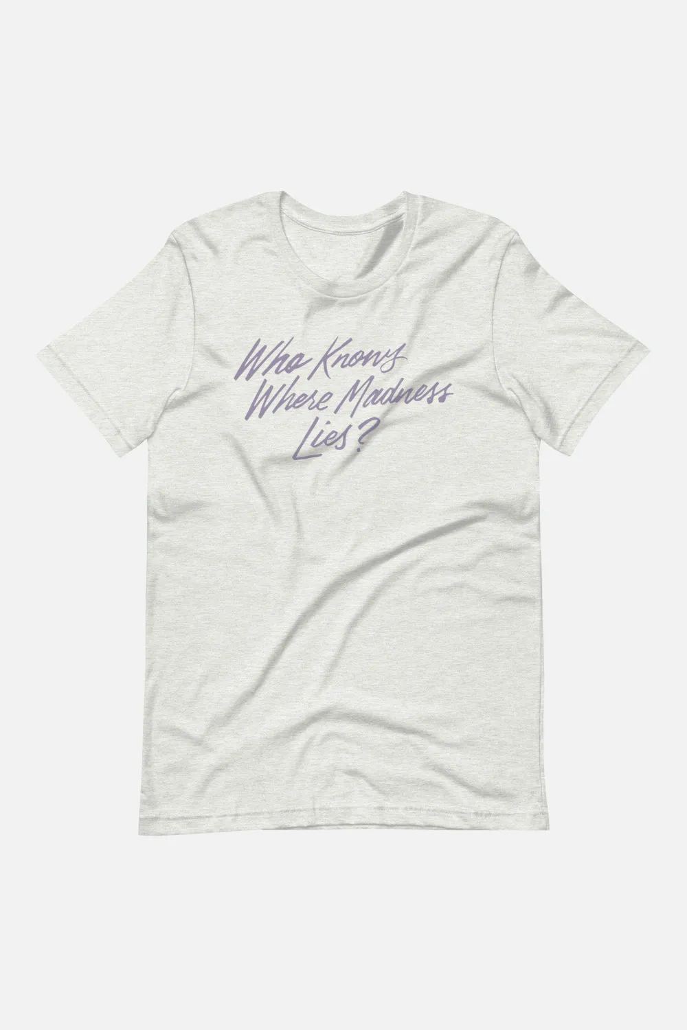 Who Knows Where Madness Lies? Unisex T-Shirt | Don Quixote