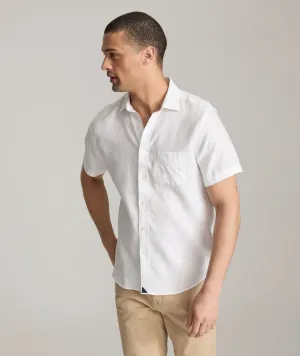 Wrinkle-Resistant Linen Short-Sleeve Cameron Shirt